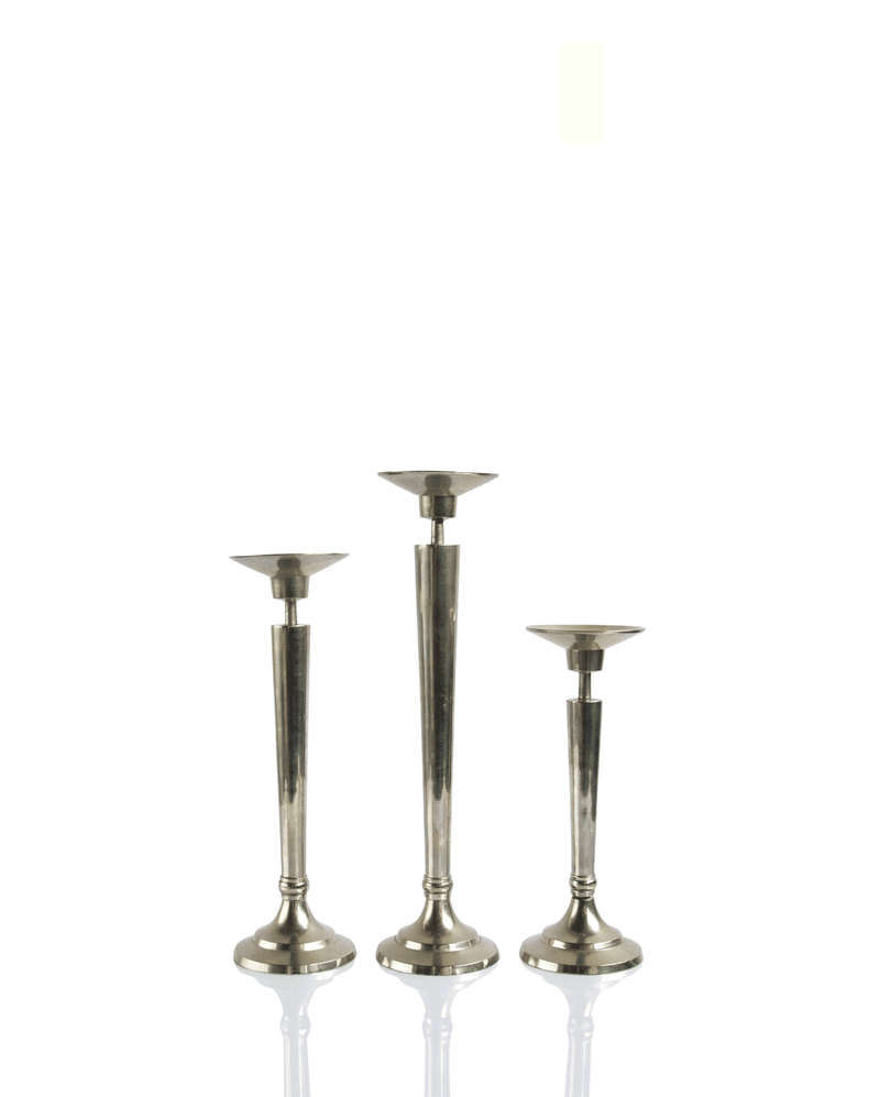 ART DECO ATRRIBUTED CANDLE HOLDERS