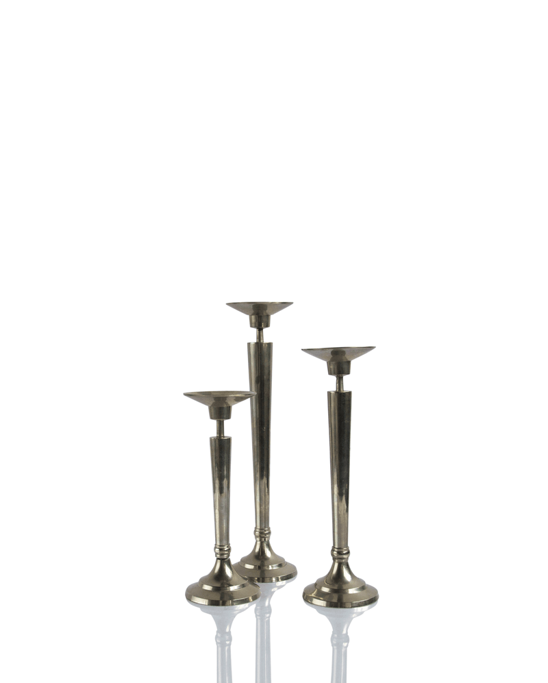 ART DECO ATRRIBUTED CANDLE HOLDERS