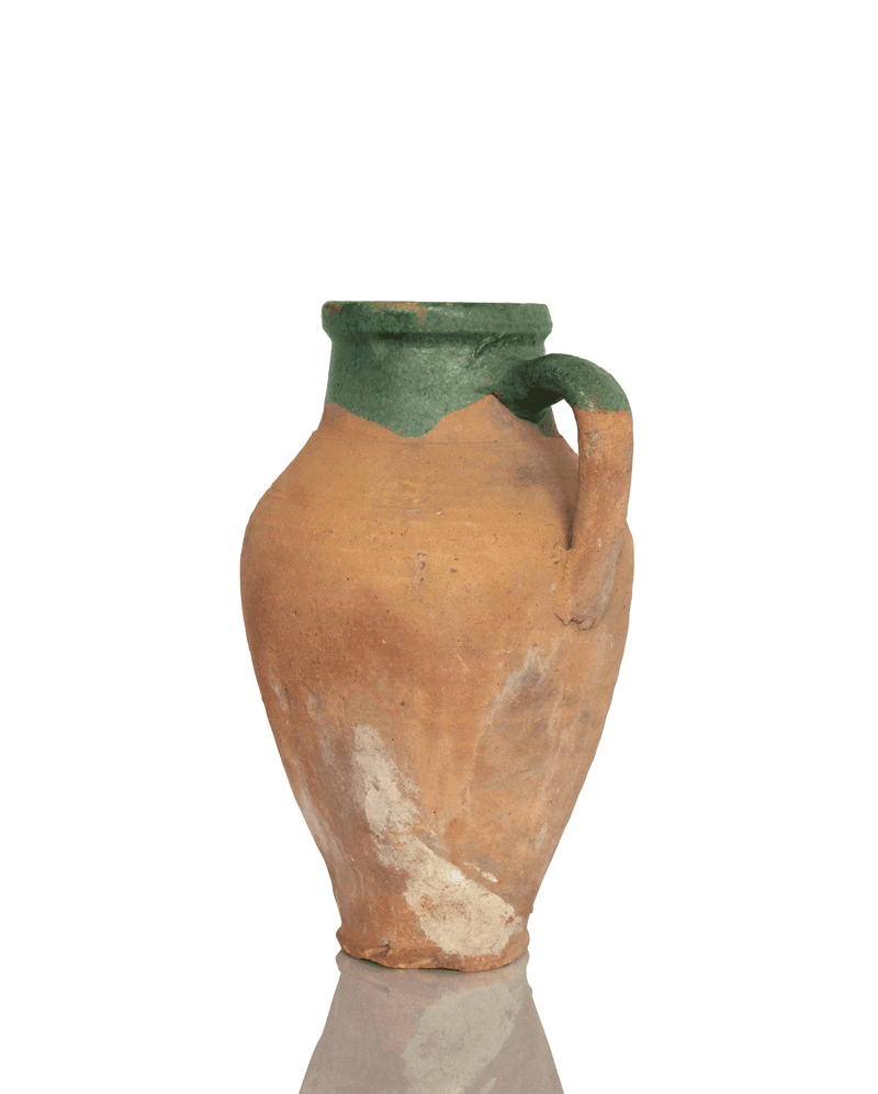 MEDITERRANEAN TURQUOISE GLAZED VESSEL