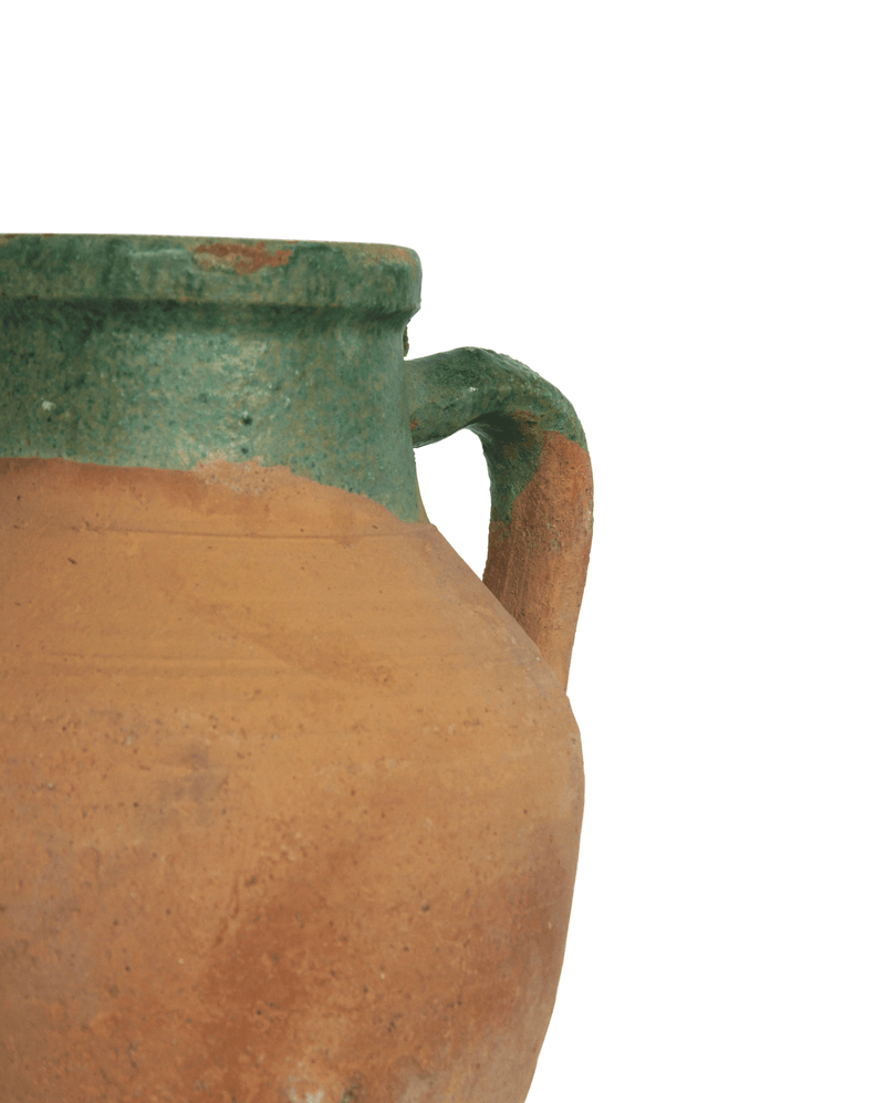 MEDITERRANEAN TURQUOISE GLAZED VESSEL