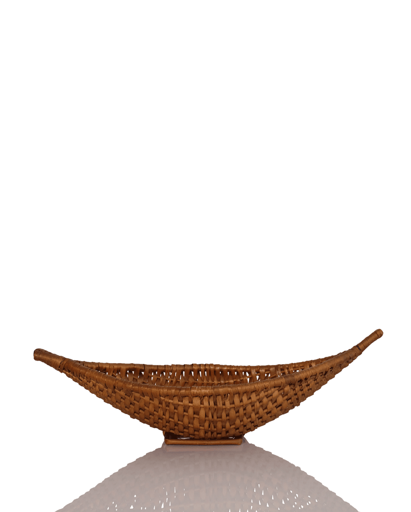 RATTAN BOWL WITH BASE