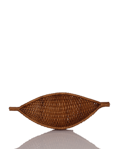 RATTAN BOWL WITH BASE