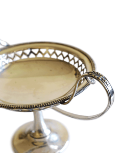 SILVER ELECTROPLATED COMPOTE DISH