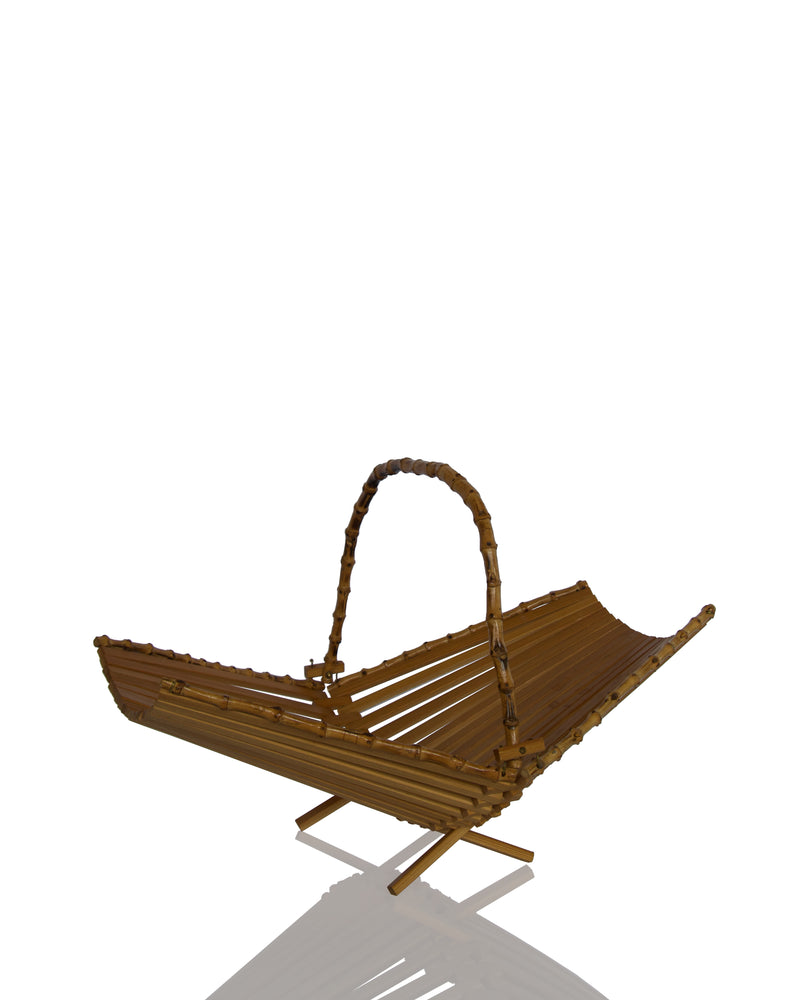 BAMBOO FOLDING BASKET