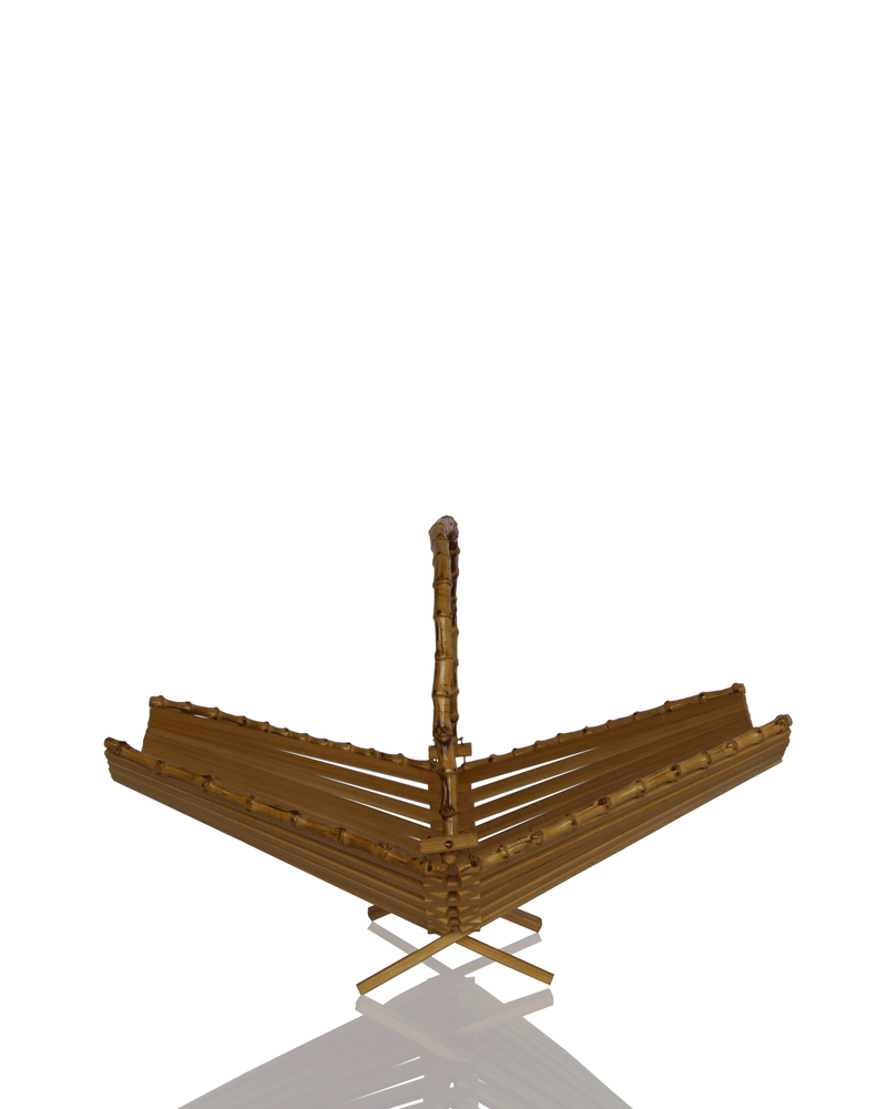 BAMBOO FOLDING BASKET