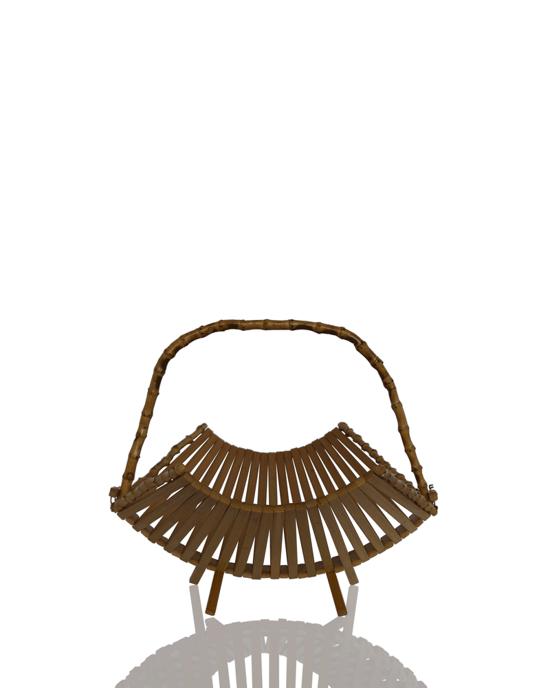 BAMBOO FOLDING BASKET