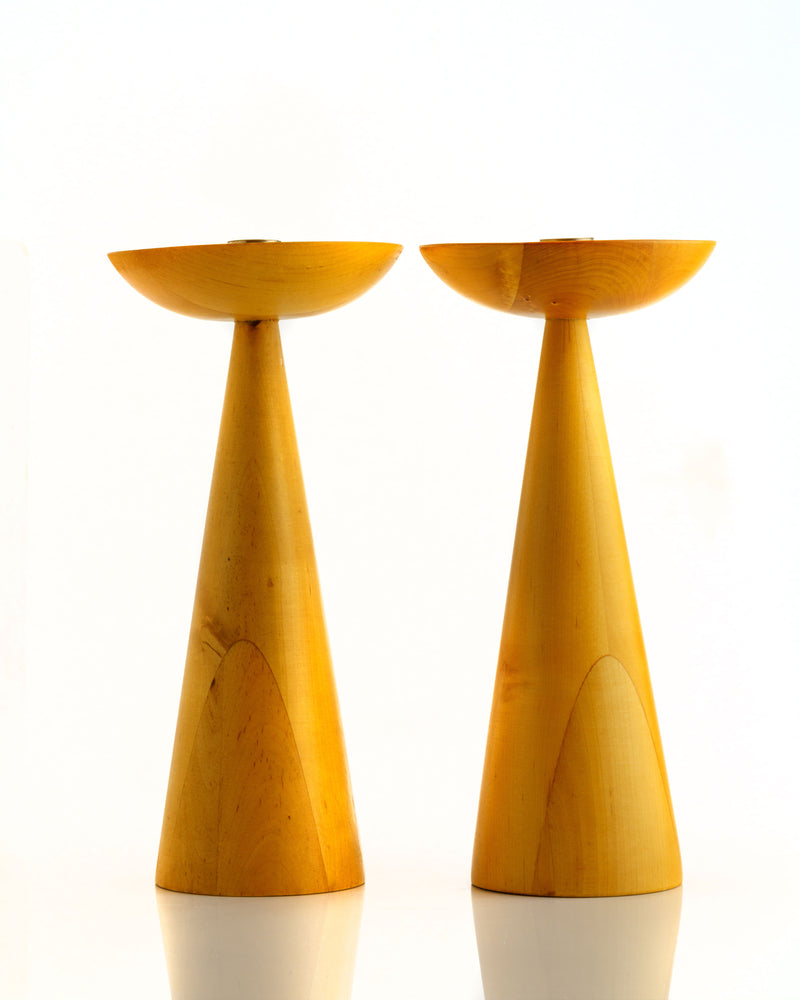 1970s BEECHWOOD CANDLESTICKS