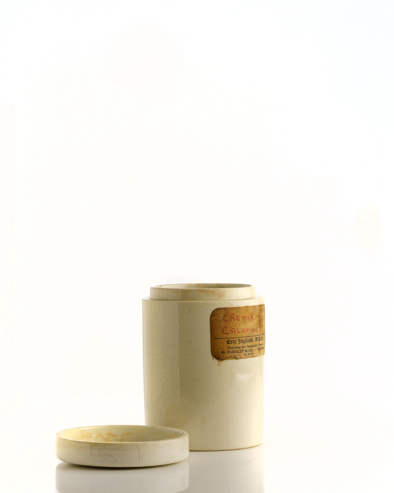 VICTORIAN CREMOR CARMINE JAR
