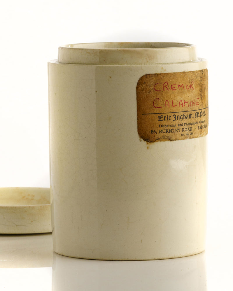 VICTORIAN CREMOR CARMINE JAR