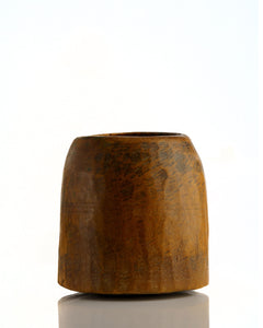 INDIAN TEAK VASE