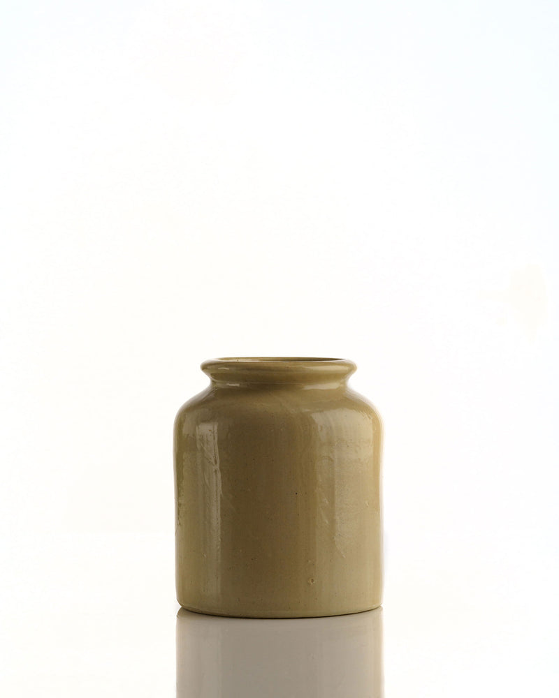 GLAZED CERAMIC POT
